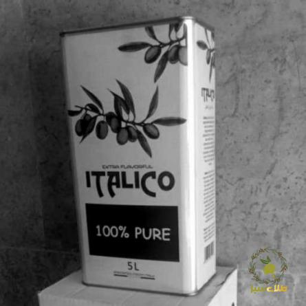 فروش روغن زیتون 5 لیتری ایتالیکو به قیمت استثنایی